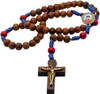 Blessed Carlo Acutis Rosary Set: Wooden Beads with Prayer Card – Patron of the Internet