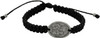 Saint Joseph & Holy Family Adjustable Black Woven Bracelet – Durable Catholic Jewelry for First Communion & Confirmation
