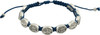 Blue Woven Cord Bracelet with Guardian Angel & Saint Michael Medals – Catholic Protection Jewelry – First Communion & Confirmation Gift
