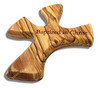 Palm Crosses made of Real Olive Wood in the Holy Land