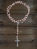 Pink Rosary with Plastic Beads