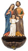 Holy Family Resin Holy Water Font