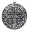 Resin St. Benedict Wall Medal, 6.5"