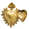 Gold-Tone Sacred Heart of Jesus Wall Ornament
