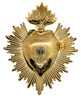Gold-Tone Sacred Heart of Jesus Wall Ornament