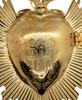 Gold-Tone Sacred Heart of Jesus Wall Ornament