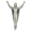 5.5" Metal Risen Christ Figure