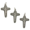 1.5" Compassion Crucifix Pendant, Pack of 3