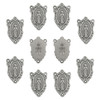 10-Pack of Miraculous Medal Rosary Centers, 4/5" Long