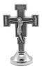2" Catholic Mini-Statue, Solid Metal Construction
