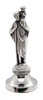 2" Catholic Mini-Statue, Solid Metal Construction