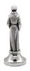 2" Catholic Mini-Statue, Solid Metal Construction