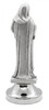 2" Catholic Mini-Statue, Solid Metal Construction