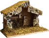 Village Nativity Stable Creche | 12" x 7" x 9" | Made in Italy