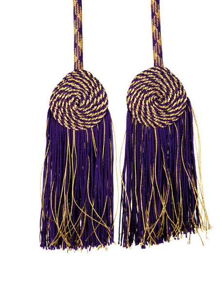 Priest Cincture with Real Gold Thread Circular Flat Knot.