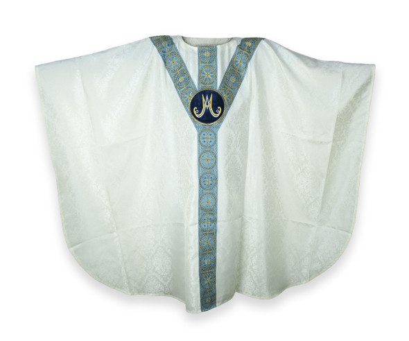 Marian Vestment with Underlay Stole.