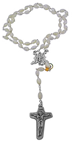 Mother of Pearl Deluxe Catholic Rosary
