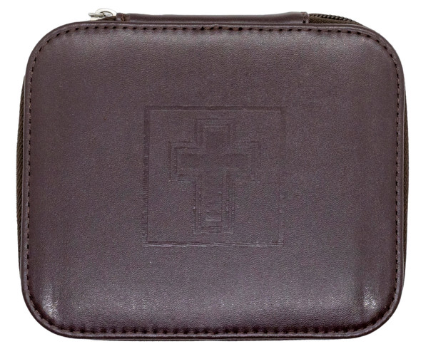 Portable Communion Set with Hard Case, Cups, Juice and Bread Containers, and Holy Water Bottle