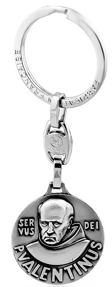 3.5" St. Christopher / St. Valentine Keychain