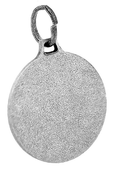 3/4" Silver-Tone Baptism Commemoration Medal