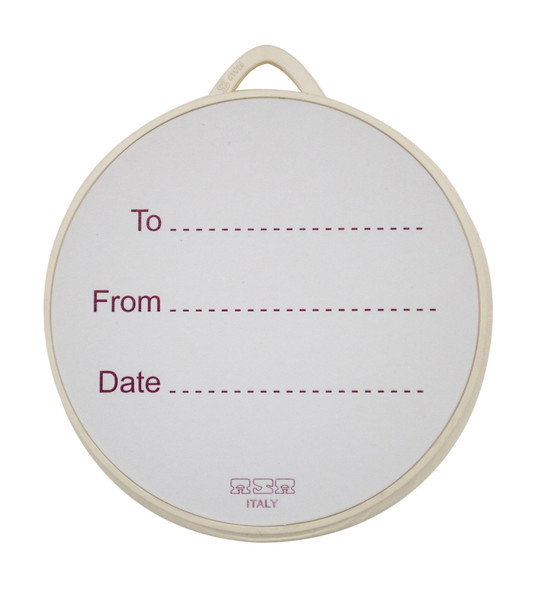 3" Silver-Plated Baptism Crib Medal