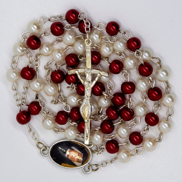 Deluxe Divine Mercy Rosary and Booklet