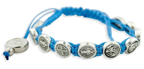 Blue Saint Benedict Bracelet