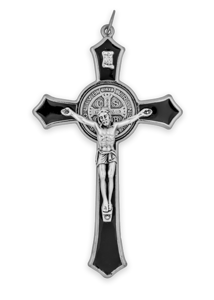 St. Benedict Pectoral Cross (Black)