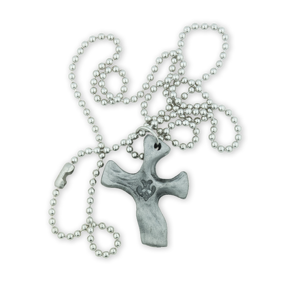 Pewter Touchstone Pendant (Chain)