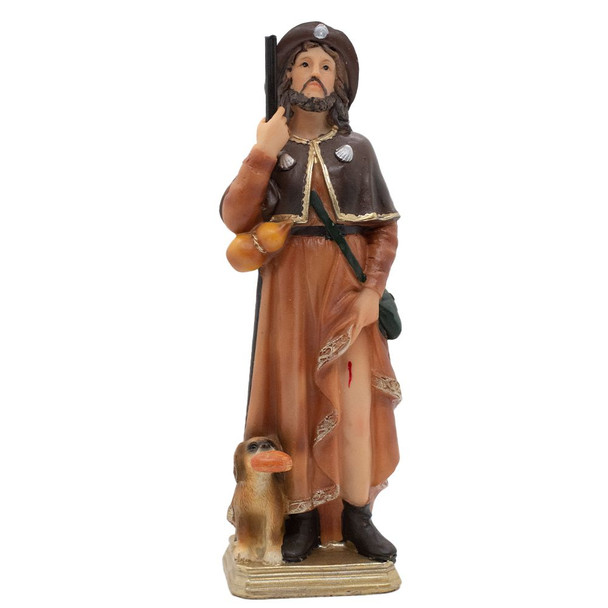 St. Roch Statue 8"