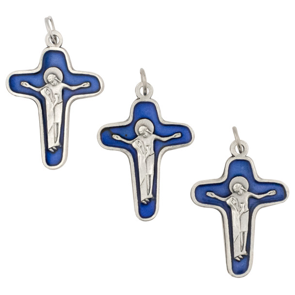 1.5" Compassion Crucifix Pendant, Pack of 3