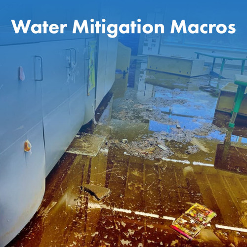 Water Mitigation Macros Water Mitigation Macros