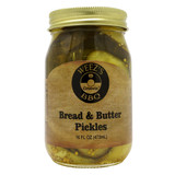 Weez's Groovin' Bread & Butter Pickles 16 Oz Jar