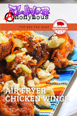 One Bite Air Fried Chicken Wings