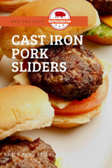 Pork Sliders Homemade In Cast Iron