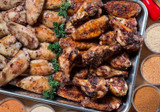 Cover the spread with a Wing Bar for the big game