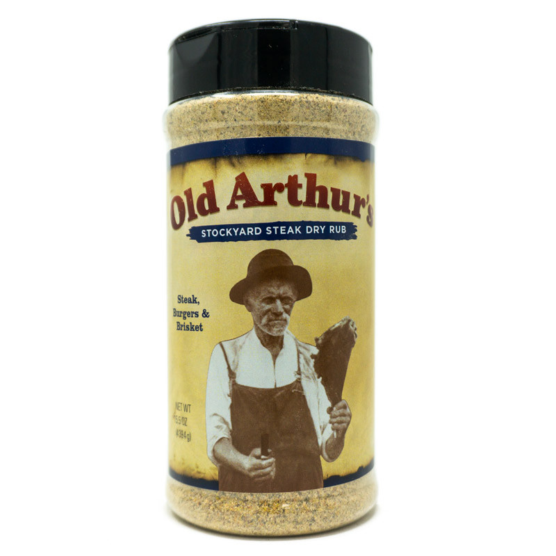 Old Arthur’s Stockyard Steak Dry Rub 15.5 oz Shaker