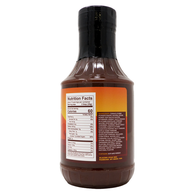 Blazing Star Spicy BBQ Sauce