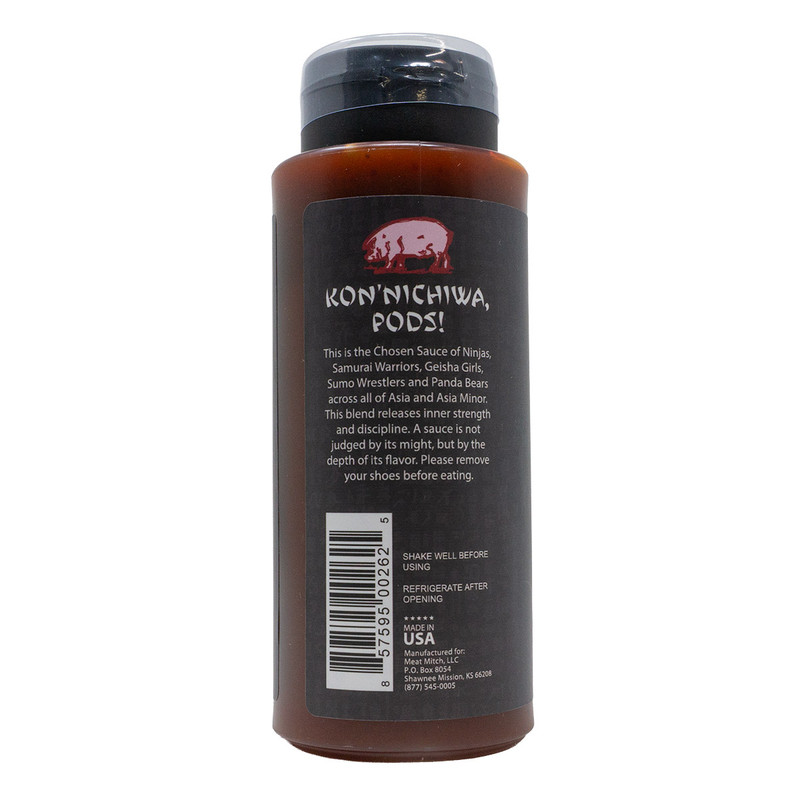 Meat Mitch Miso Naughty Japanese Whomp Sauce 15 OZ Squeeze Bottle