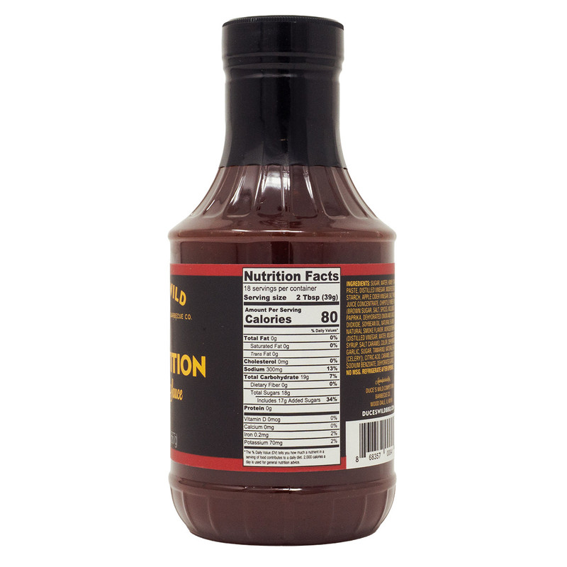 Duce's Wild Competition Barbecue Sauce 18oz