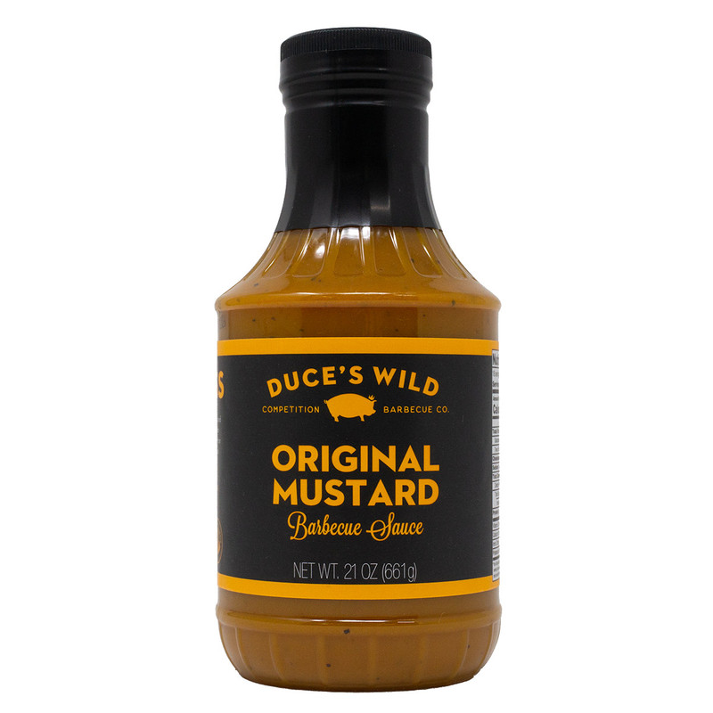 【G-RAP】 M-DUCE - Duce's Wild Original Mustard Sauce 18oz Duce's Wild