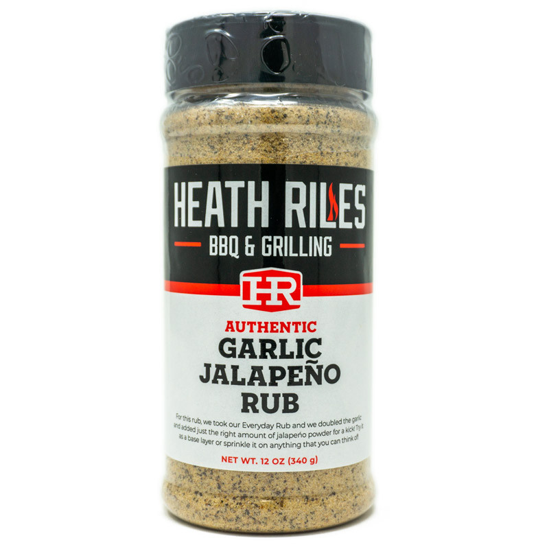 Heath Riles BBQ & Grilling, Garlic Jalapeño Rub