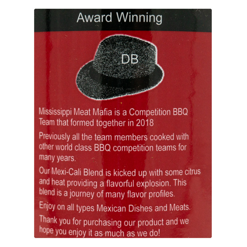 Mississippi Meat Mafia The Smokin' MexiCali Seasoning Blend