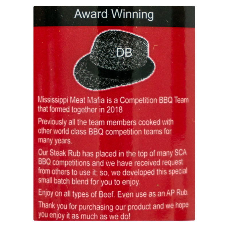 Mississippi Meat Mafia The Godfather's Steak Seasoning