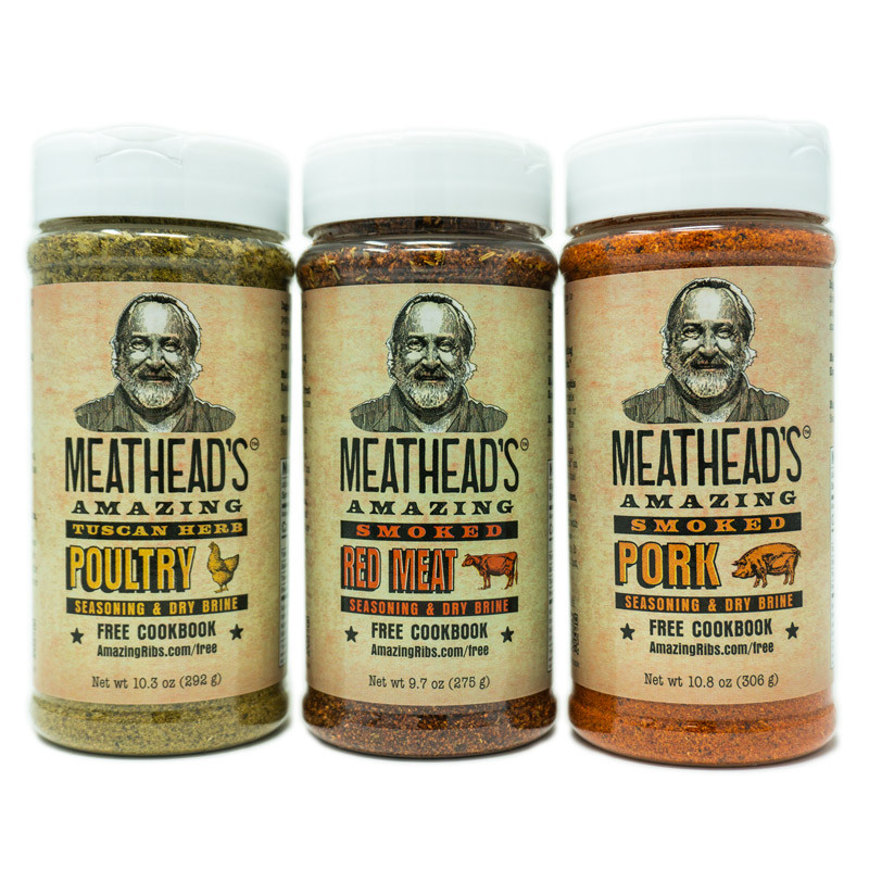 Meathead's Amazing Seasonings and Dry Brine Pack
