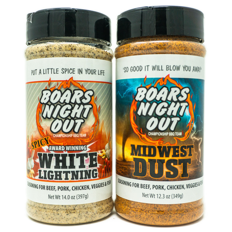 Boars Night Out Spicy Midwest Dust Steak Combo