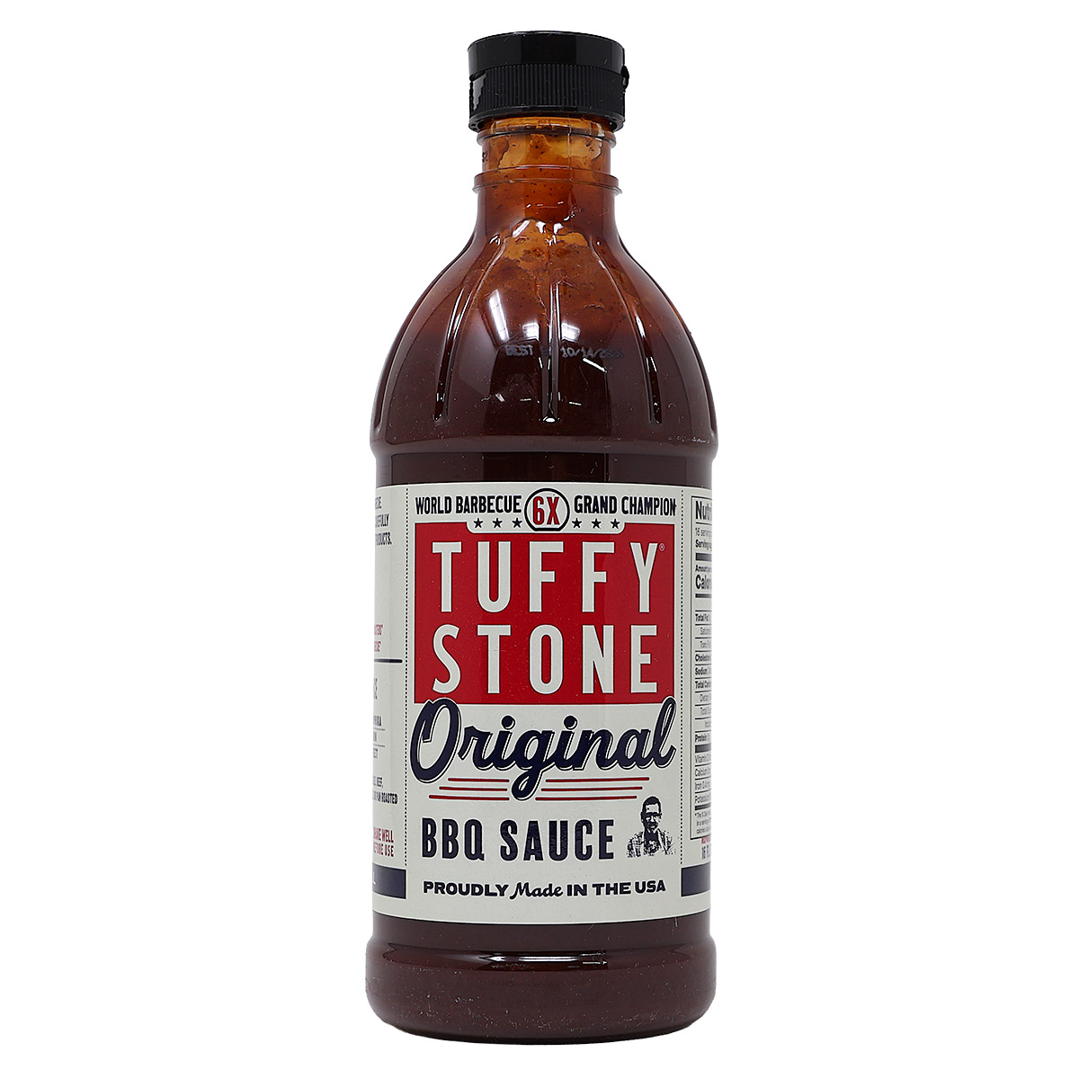 Tuffy Stone Original BBQ Sauce 16 OZ Squeeze Bottle
