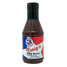 Texas Pepper Jelly Craig's BBQ Sauce Bottle