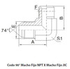 J20MI-20MP  MACHO JIC- MACHO NPT