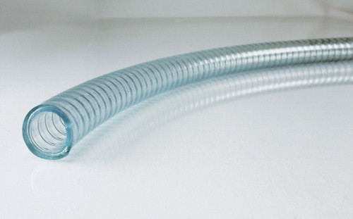 4600 M. SUC.PVC TRANSP. C/ALAMBRE 1 1/4in